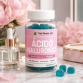 Vital Beauty Lab Ácido Hialurónico Gummies (60 Gominolas) – Con Colágeno y Vitamina C para Piel y Cabello